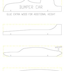 Pinewood Derby Car Design Template For Your Needs Templates