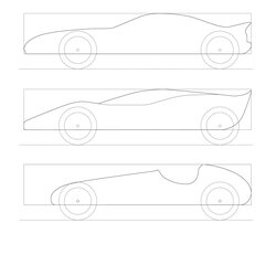 Super Printable Template Free Pinewood Derby Car Designs Templates