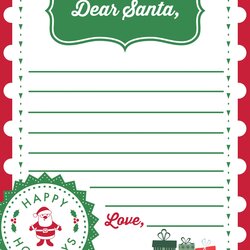 Outstanding Santa Letter Free Templates To Template Scaled