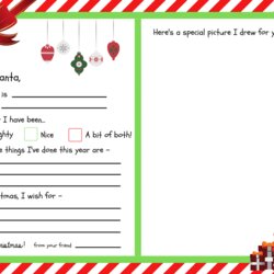 Fantastic Letters To Santa Templates Free Super Busy Mum Letter Template Christmas Dear