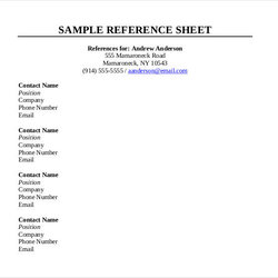 Admirable References Template Business Mentor Reference Sheet Free Word Documents Download