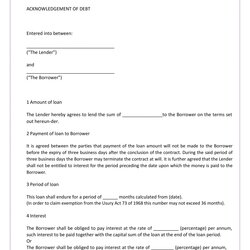 Simple Loan Agreement Templates Free Template Word