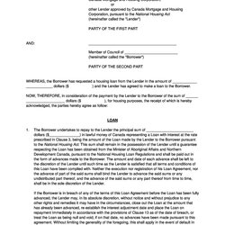 Sterling Free Loan Agreement Templates Word Template Sample Payment Kb