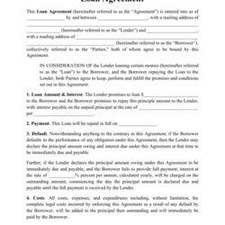 Worthy Loan Agreement Template Fill Out Sign Online And Download Big