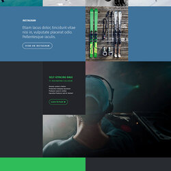 Cool One Page Personal Portfolio Website Template Free Download Templates Web Examples Visit