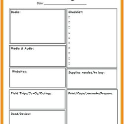 Creative Curriculum Lesson Plan Template Printable Plans