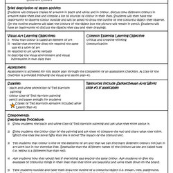 Exceptional Creative Curriculum Lesson Plan Template Daisy Blake Blank Of