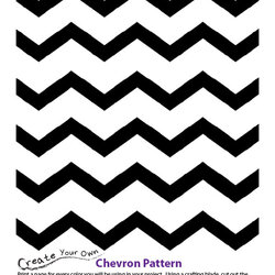 Brilliant Party Ideas By Outlet Chevron Pattern Stencil Free Printable Patterns Template Templates Banner