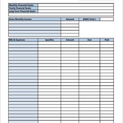 Exceptional Free Budget Templates In Ms Word Excel Template Expense Report Write Business Home