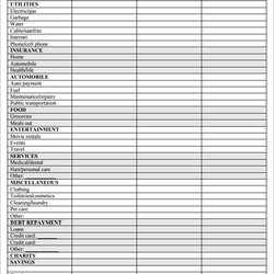 Home Budget Samples Sample Templates Spreadsheet Expenses Expense Spreadsheets Recapture Household Template