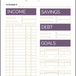 Free Printable Monthly Budget Template Worksheets Password Resource Enter Library Below Information