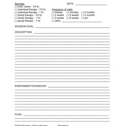 Sterling Sample Psychotherapy Progress Note Template Impressive Notes Design