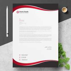 Legit Letterhead Template Business Card Design Templates Company Layout Brochure Corporate