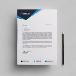 Superb Letterhead Design Templates Template Catalog Letter Business Head Sample Format Samples Company