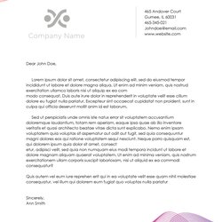 Tremendous Free Letterhead Templates Examples Company Business Personal Letterheads Professional Include