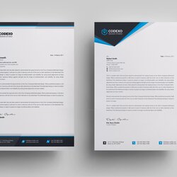 Letterhead Design Templates Template Catalog Company Business Cart Stationary Graphics Discount