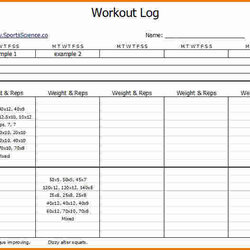 Smashing Workout Journal Template Business Bodybuilding Log Printable Diary Free