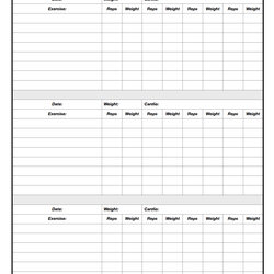 Free Printable Workout Logs Designs For Your Needs Log Journal Work Exercise Tracker Fitness Planner Workouts