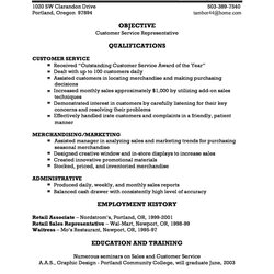 Excellent Customer Service Resume Examples Template Lab Objective Waitress Job Resumes