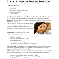 Swell Customer Service Resume Examples Template Templates