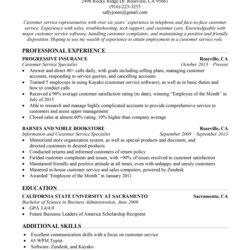 The Highest Standard Customer Service Resume Sample Companion Representative Examples Example Letter Cover