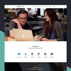 Worthy Simple One Page Corporate Website Template Free Download Templates Web