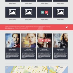 Excellent One Page Website Template By On