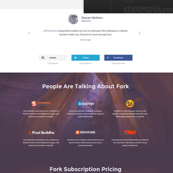 Preeminent Free One Page Website Template Full