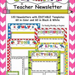 The Highest Standard Free Newsletter Templates For Teachers With Images Teacher Editable Monthly Classroom