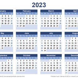 The Highest Standard Calendar Templates And Images Calendars Yearly Print Printable Landscape Blue Size