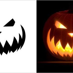 Superb Best Halloween Scary Pumpkin Carving Stencils Stencil Patterns Faces Template Pumpkins Creepy Carve