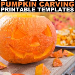 Superlative Free Pumpkin Carving Templates