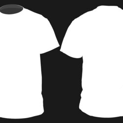 Magnificent Plain White Shirt Template Best Blank Back Front Shirts Clip Outline Kids Background Designs