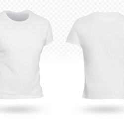 White Blank Shirt Template Isolated Vector Premium Download Bianca Ar