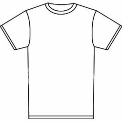 Outstanding The Exciting Free Shirt Template Printable Download Clip Art Blank Outline Shirts Tee Graphic
