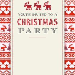 Out Of This World The Best Free Christmas Invitation Templates Ideas On Invite Invitations Sweater Patterns