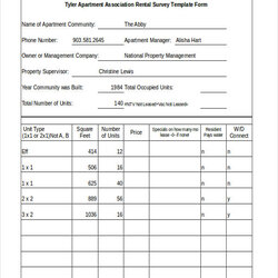 Swell Free Survey Forms In Excel Form Template Rental
