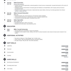 Super Business Resume Template With Examples Skills Tips Executive Example Director Sample Position