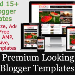 Terrific Best Premium Looking Free Blogger Templates