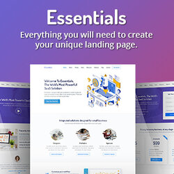 Sterling Blogger Templates Template Landing Converting Essentials High