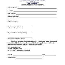 Medical Release Form Templates Template Lab