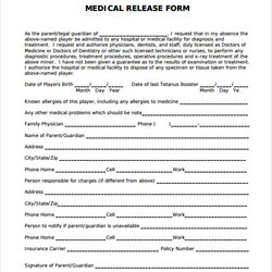 Magnificent Medical Release Forms Sample Templates Freelance Contently Simple Form