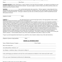 Great Medical Release Form In Word And Formats