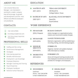 Capital Professional Resume Template Free Samples Examples Format Hr Word