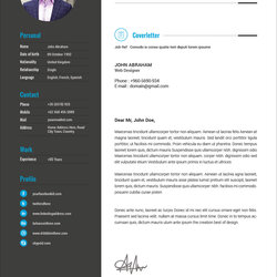 Sterling Free Professional Resume Template Cover Design In Specifications Word