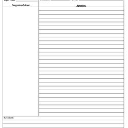 Smashing Cornell Note Template Google Docs Free Popular Templates Design