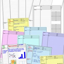 Admirable Printable Cornell Notes Template Google Docs Math Slides Digital