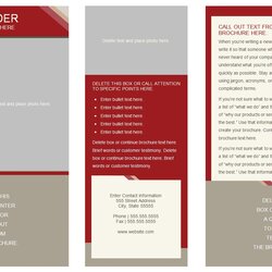 Download Free Brochure Templates In Word Format Printable Template Medical Blank Microsoft