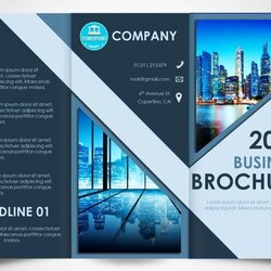 Excellent Microsoft Office Brochure Templates Template Designing Amazing Company Make Graphic Services