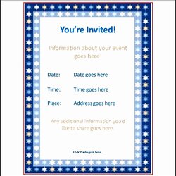 Admirable Event Announcement Template Sample Invitation Templates Inspirational Of